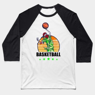 Basketball Lover Baseball T-Shirt